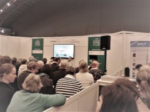 Photo of writers in the London Book Fair's Author HQ event of 2016